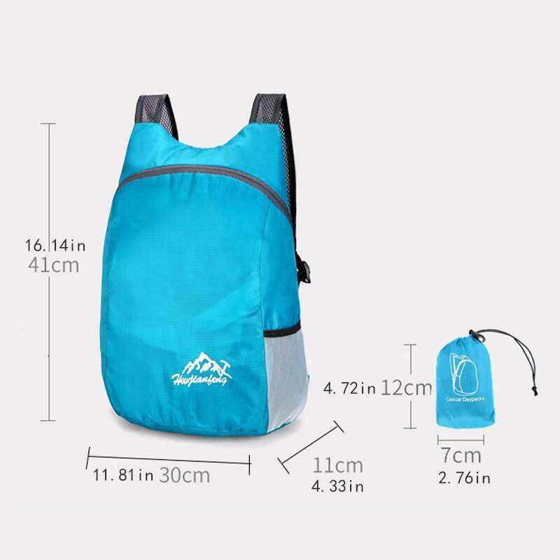 Ultra lightweight foldable a compact travel backpack suitable for hiking, gym, and commuting - outdoor adventure, mul Z260124