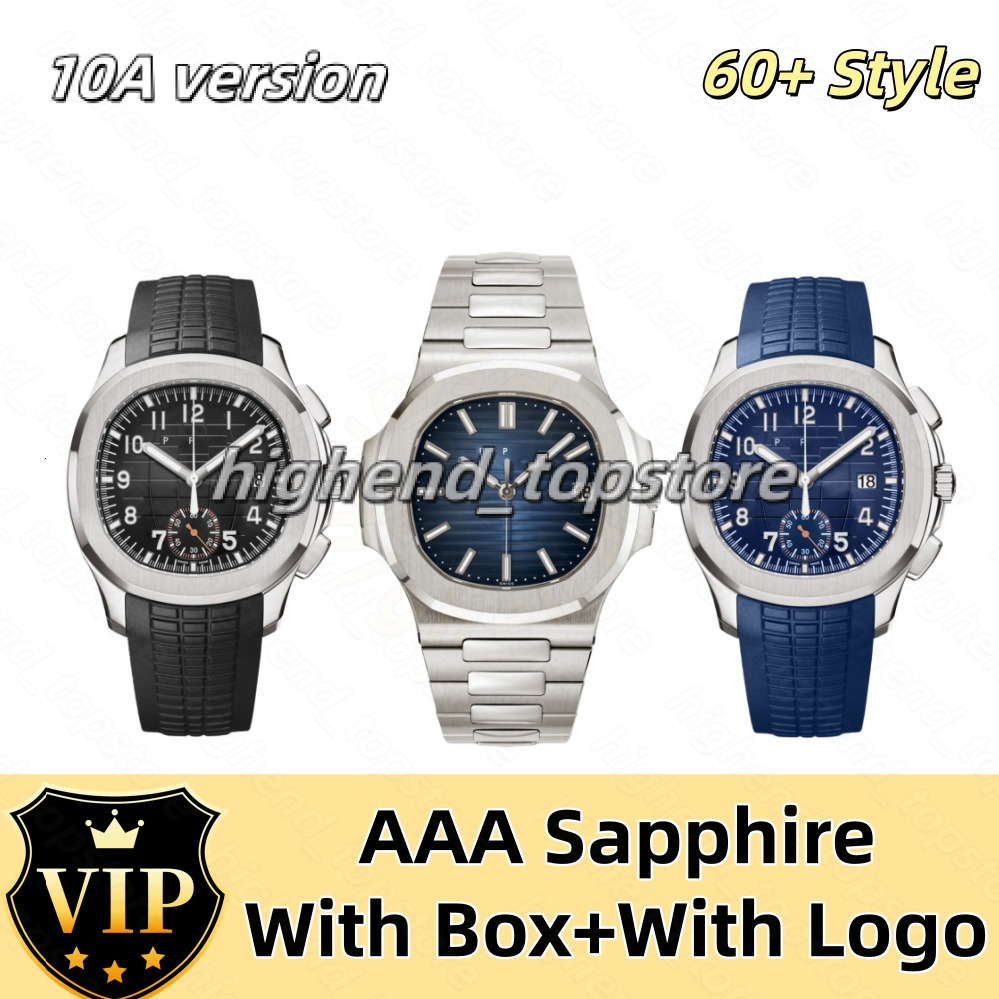 2026 10A Patekess Philipes 5711 Nautilius Watches Luxury Men Pateke Philipity Watch Man Chronograph Designer Aquanaut Watch Automatic/quartz Movement Watch Box