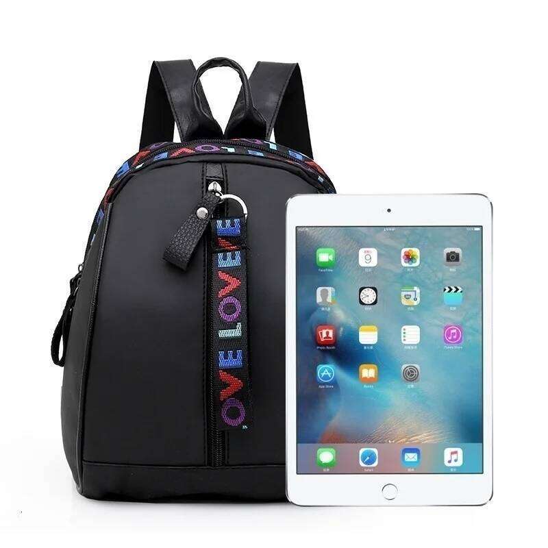 Women Backpacks Fashion LOVE Casual Shoulder Bag Back Pack School Backpack Z260124