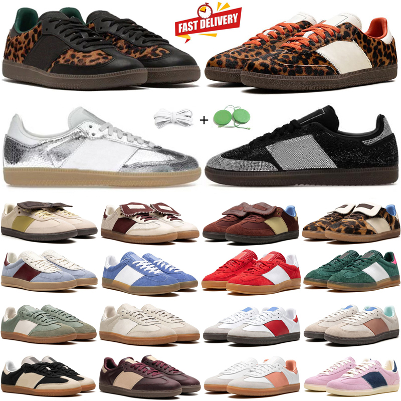 Platform Designer Sneaker Men Women Casual Shoes Cow Print Black Brown White Dark Green Blue Pink Beige Red Burgundy Lady Flat Trainers Sneakers Jogging Walking 36-45