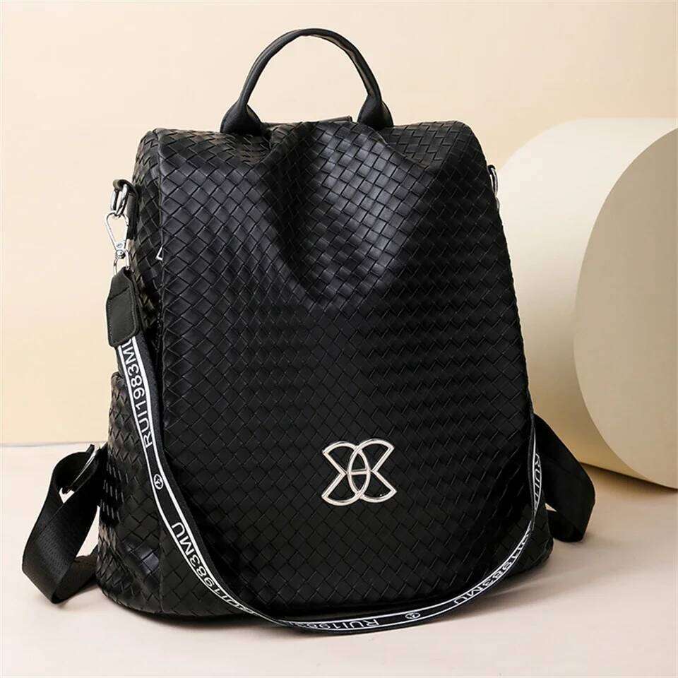 Women's Multifunction Backpacks Casual Nylon Solid Color School Bag For Girls Fashion Anti Theft Travel Bagpack Sac A Dos Z260124