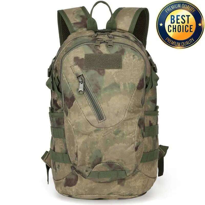 New 35L Tactical Backpack 900D Men Camping Hiking Camouflage Bag Hunting Climbing Rucksack Utility Travel Outdoor Knapsack Z260124