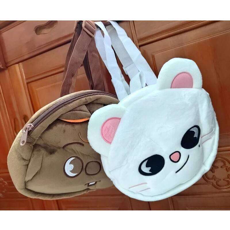 SKZOO Stay Plush Bag Kpop Wolf Rabbit Piglet Bunny Cartoon Mini Backpack Chicken Fan Gift Z260124