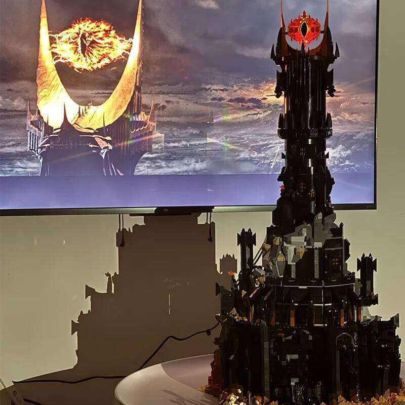 2026new instock MOC 5471Pcs Creative 10333 Black Dark Model Building Blocks Kit Bricks Toy for Boys Adult Birthday Gifts