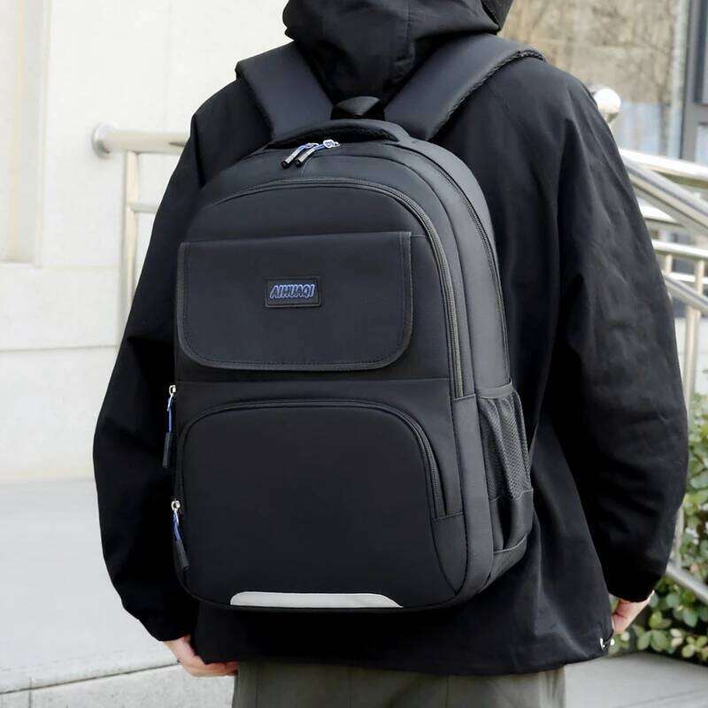 Travel large capacity luggage business weekend bag, back to school backpack, adjustable strap, zipper closure Z260124