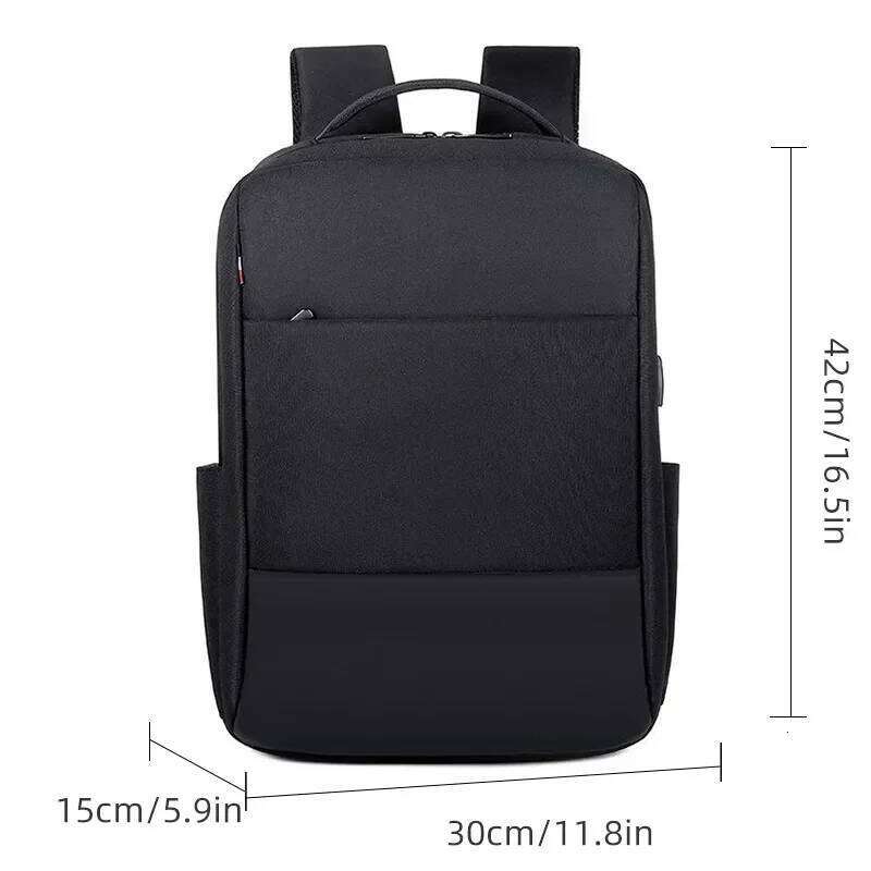 Large Capacity Laptop Men's Multifunctional Waterproof 15.6-inch School Business Leisure Travel Backpack Z260124
