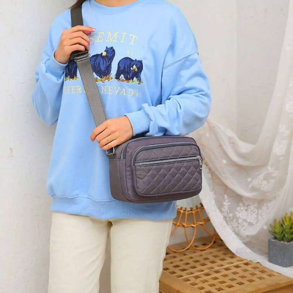 Fashion Oxford Crossbody Small Simple Shoulder Phone Bag Women Z260124