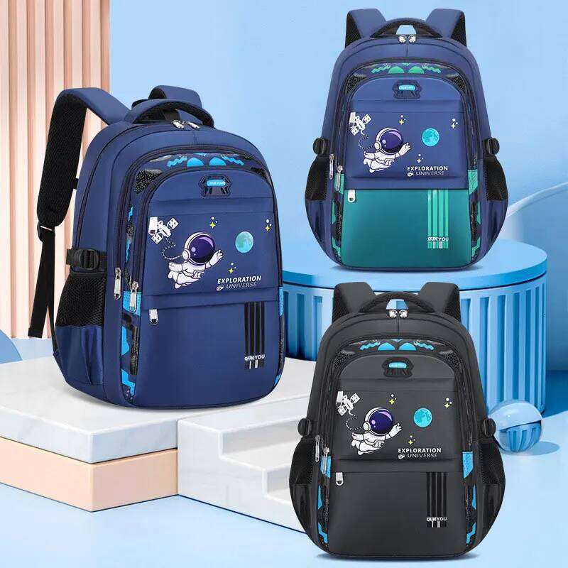 Kids Children Bags for Boys Astronaut School Backpack Waterproof Primary Book Bag Mochila Infantil Z260124