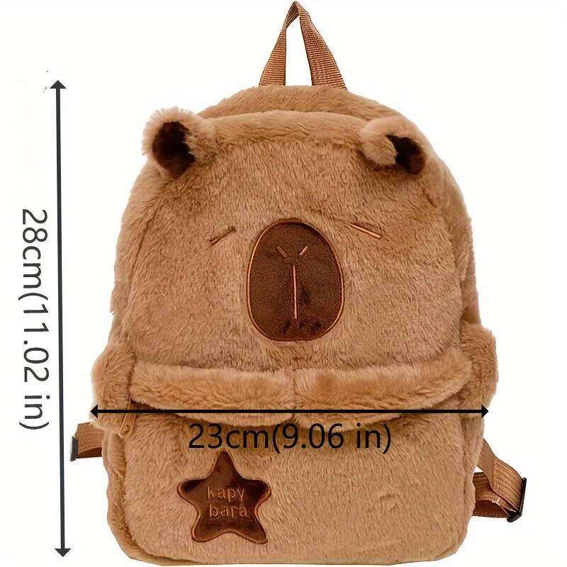 Women's Cute Capybara - Foldable Purse College, Travel, Ideal Birthday Gift Animal Lovers, Backpack for Travel Z260124