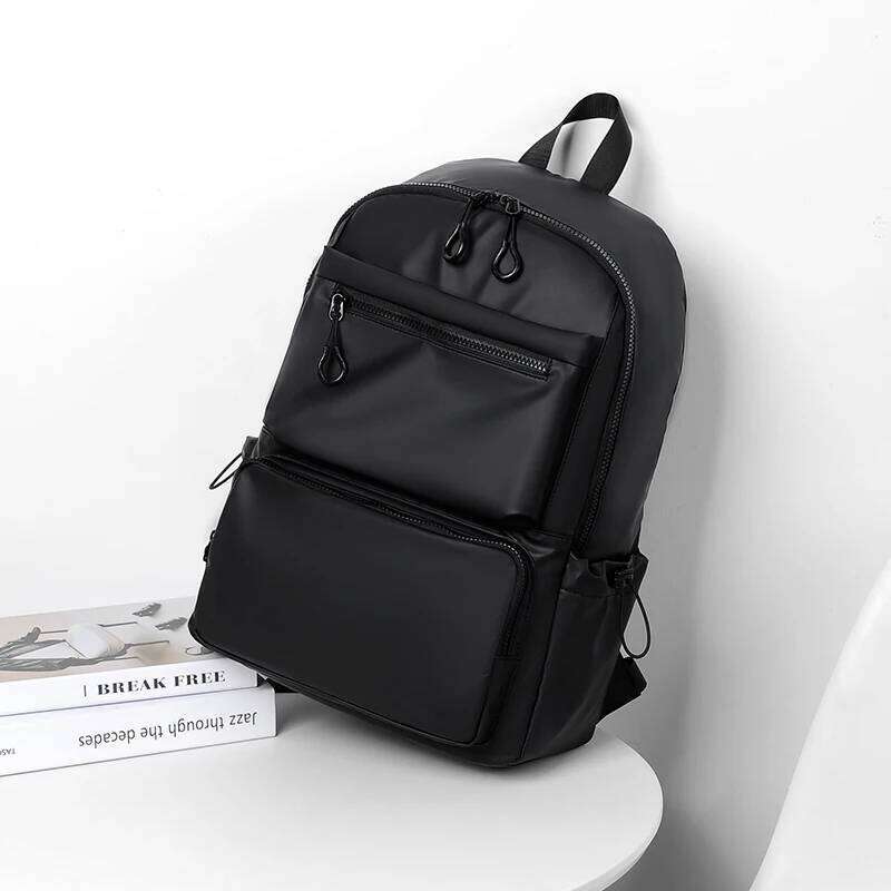 1Pcs 14-inch Fashion Casual Backpack, Spacious Laptop Compartment,Waterproof Fabric,Ideal for Men, Students, and Professionals Z260124