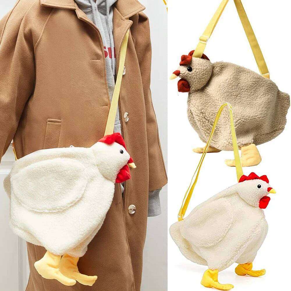 Ladies Cute Chicken Mini Chain Shoulder Crossbody Bag Tote Handbag Messenger Luxury Handbags Women Bags Z260124