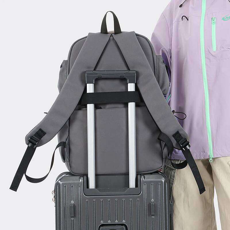 Large capacity durable -15.6-inch laptop backpack with multiple pockets Travel and hiking bag | Zipper closure Z260124