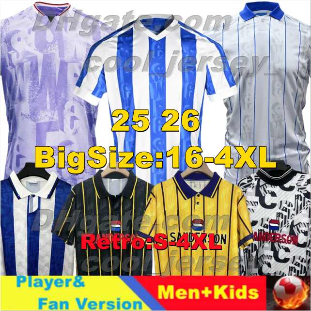 4XL ShEfFiElD Wednesday 25 26 soccer jerseys 1993 94 97 Retro WINDASS SMITH LOWE GASSAMA PATERSON MUSABA Linighan MCNEILL BERNARD UGBO men kids kit football shirts