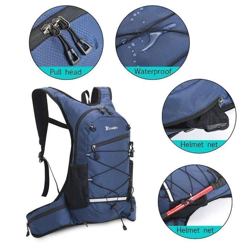 Travel New Outdoor Sports Waterproof Large Capacity Hiking, Mountaineering Cycling Water Bag Backpack Z260124