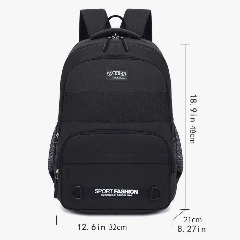 Unisex durable - large capacity laptop bag, equipped with adjustable shoulder strap, travel backpack Z260124