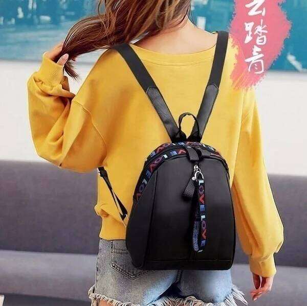 Women Backpacks Fashion LOVE Casual Shoulder Bag Back Pack School Backpack Z260124