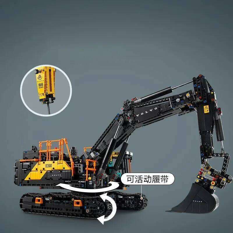 2025new Models Building Excavator Blocks City Construction Engineering Vehicle Model 42215 Bricks Boys Toys Kids Christmas Gifts