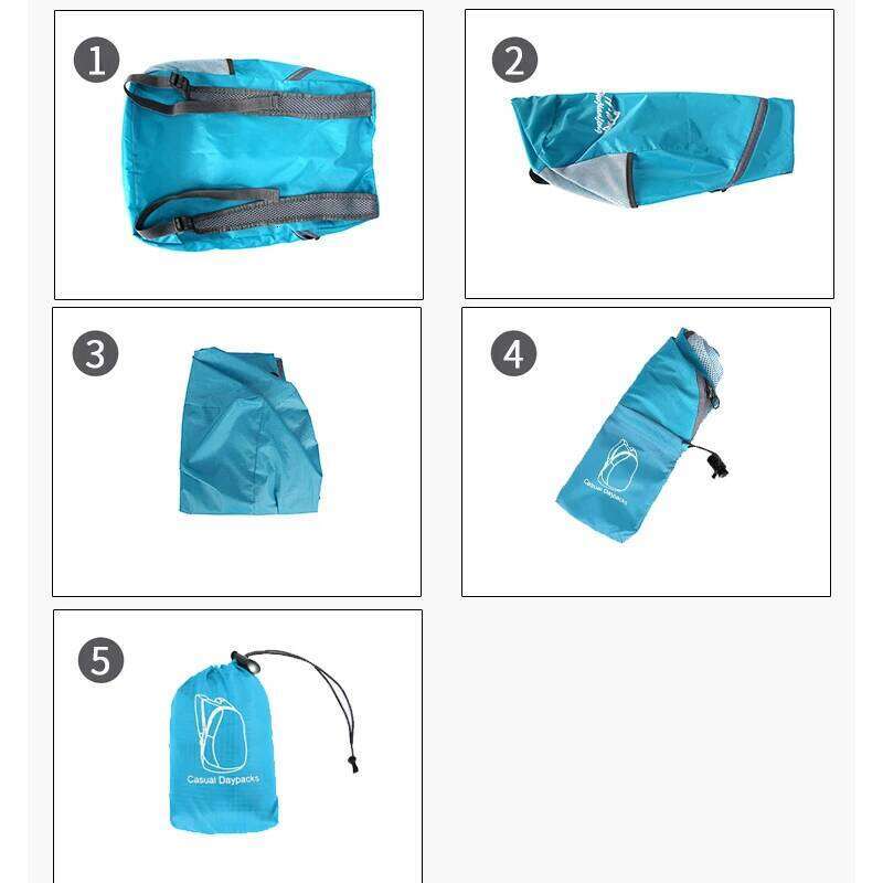 Ultra lightweight foldable a compact travel backpack suitable for hiking, gym, and commuting - outdoor adventure, mul Z260124