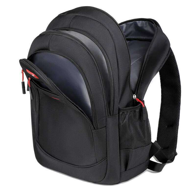 A neutral backpack equipped with a laptop compartment, adjustable shoulder strap, suitable for commuting and traveling Z260124