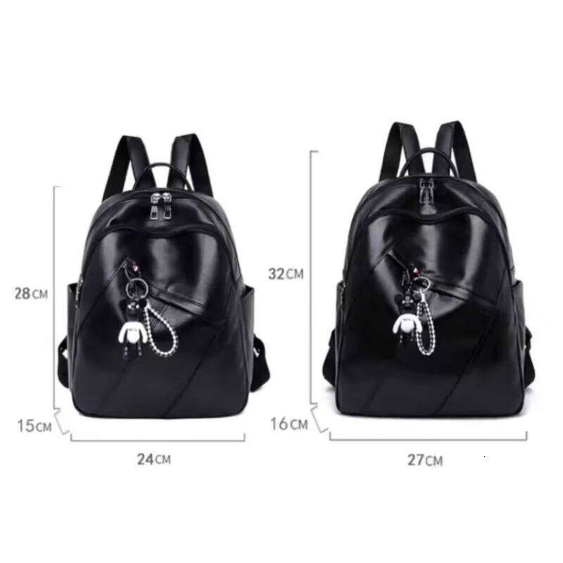Elegant Women's Lightweight Backpack - Large Capacity, Adjustable Shoulder Strap, PU Material, Great for Travel and Daily Use Z260124