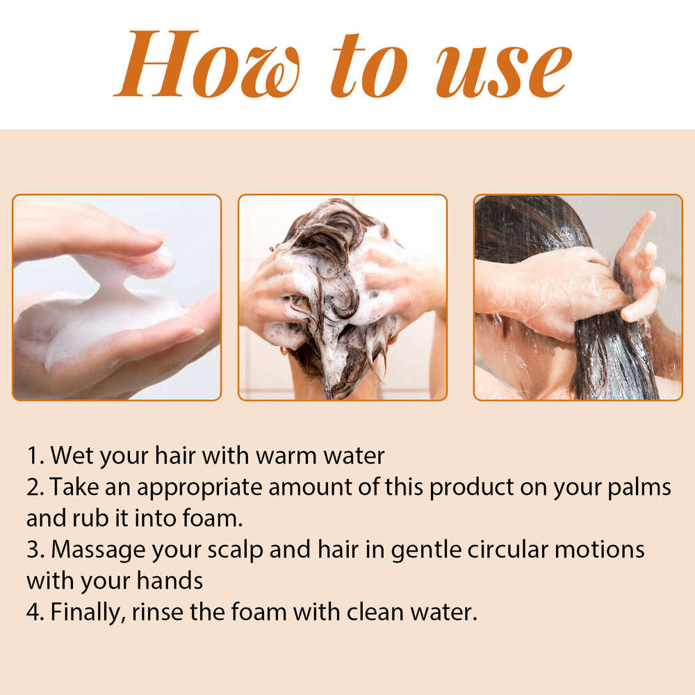 EELHOE Horse Shampoo Deep Cleansing Scalp Anti-Dandruff Oil Control Volumizing Moisturizing Hair Care
