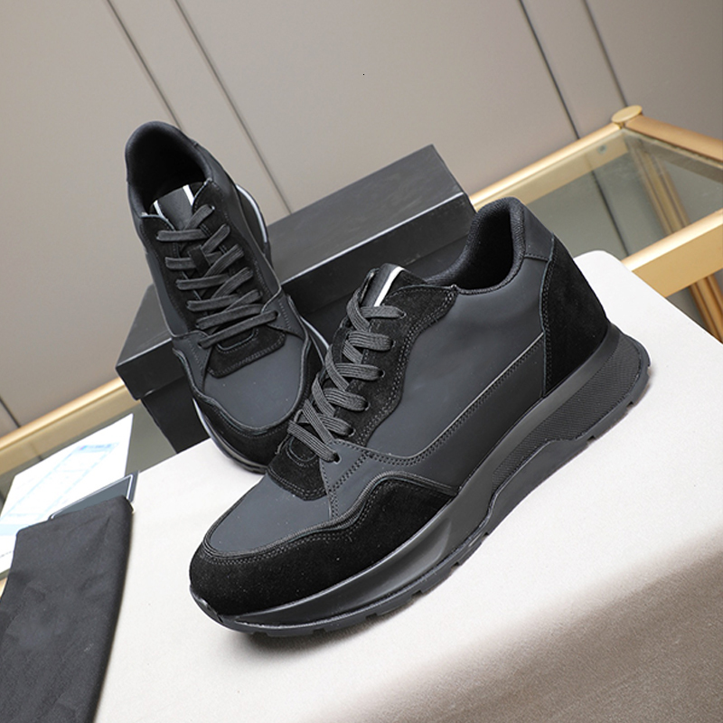 Designer Mens Trainers Travel Platform Gym Sneakers Daily Outfit Lace Up Running Shoes Suede Leather Student Thick-soled Outdoor Sports 1043