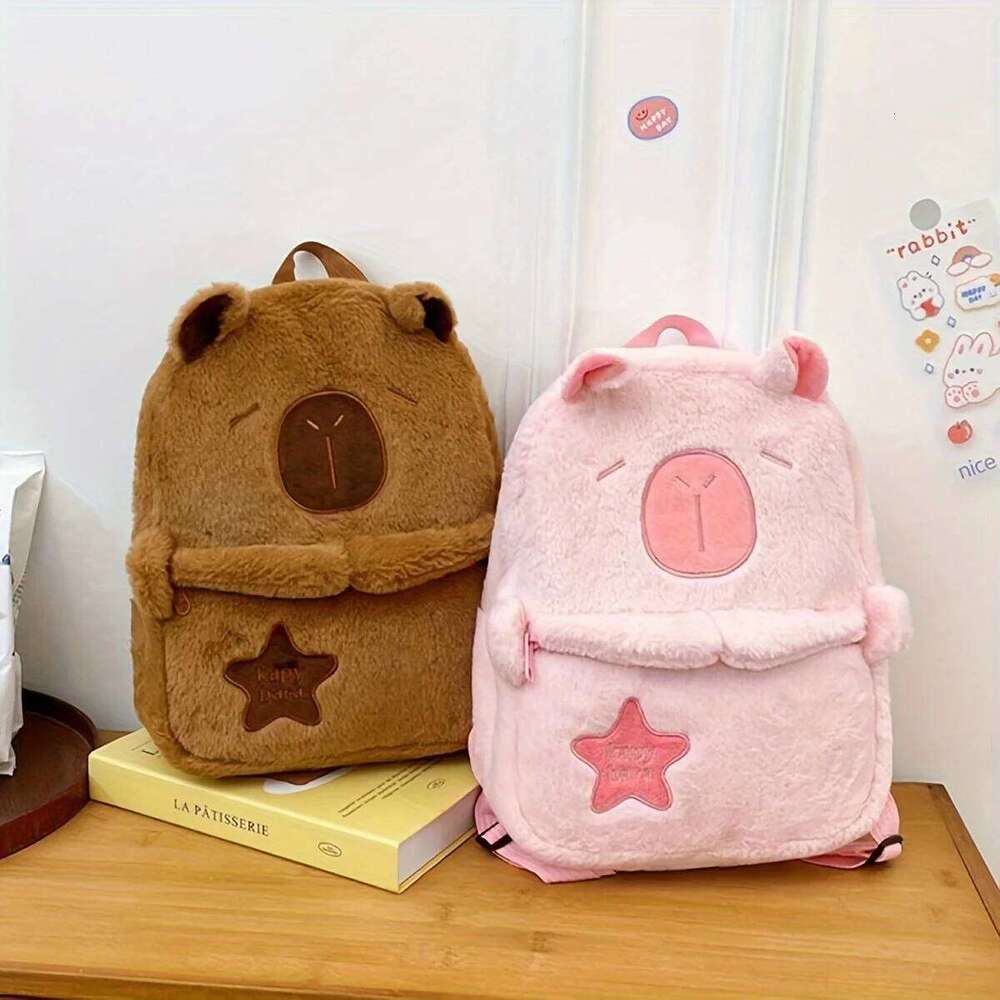 Women's Cute Capybara - Foldable Purse College, Travel, Ideal Birthday Gift Animal Lovers, Backpack for Travel Z260124