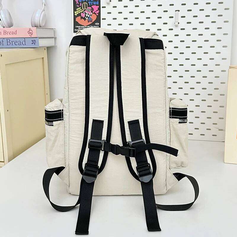 Large Capacity Drawstring Backpack - Lightweight, casual style, adjustable shoulder straps, perfect for travel, sports,commuting Z260124