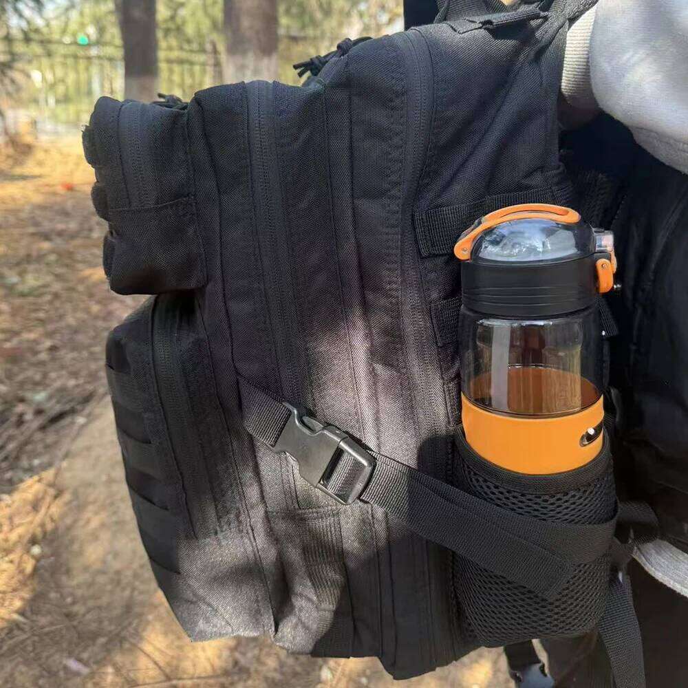 Lawaia Men Tactical Travel Fishing Backpacks Women 42*28*25.5cm Hiking Military Bag Sports Black Backpack Z260124