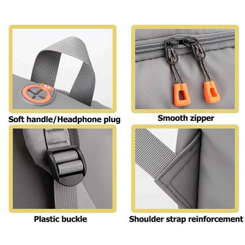 Men's stylish solid color backpack - lightweight durable, suitable for sports, travel and commuting, with laptop compartment Z260124