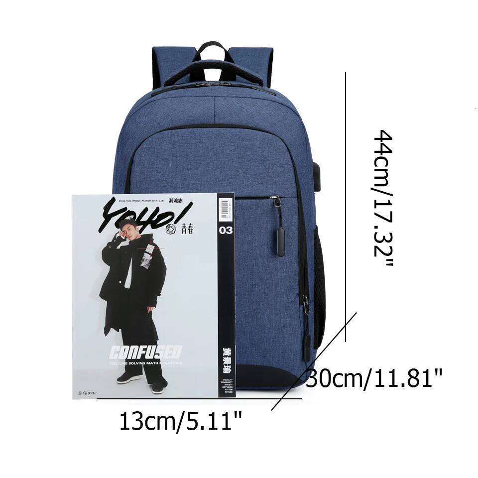 Men's waterproof ultra light men's fashion 15.6-inch laptop backpack Z260124