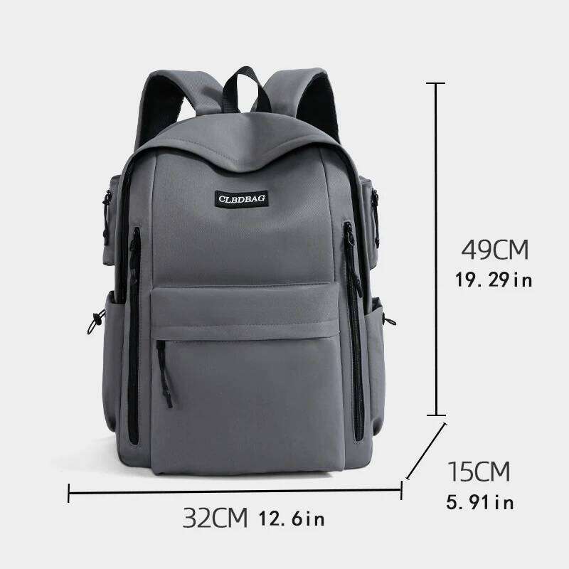Large capacity durable -15.6-inch laptop backpack with multiple pockets Travel and hiking bag | Zipper closure Z260124