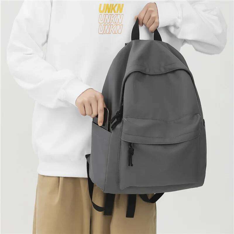 Simple Pattern Woman School Backpack Man College Student Travel Rucksack A4 Book Schoolbag For Teenage Girl Boy 2023 New Mochila Z260124