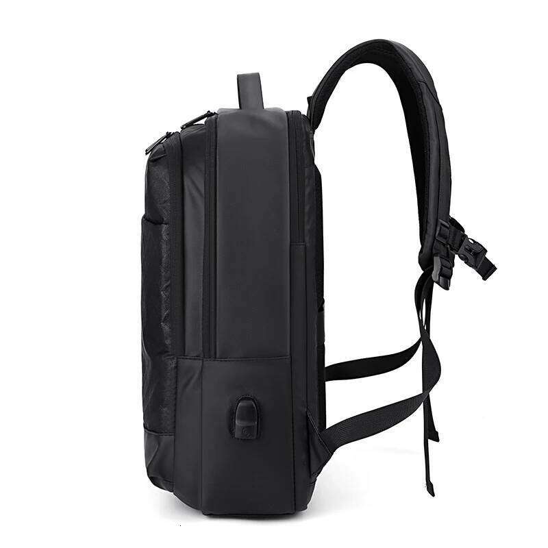 Large capacity business backpack,men's stylish student backpack, multifunctional laptop storage backpack,With USB port. Z260124