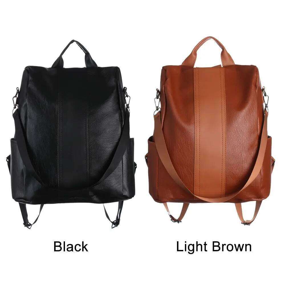 Anti-theft Design Backpack Casual Daypack Outdoor Female Rucksack Women Shoulder Travel Multi-function Bags Z260124