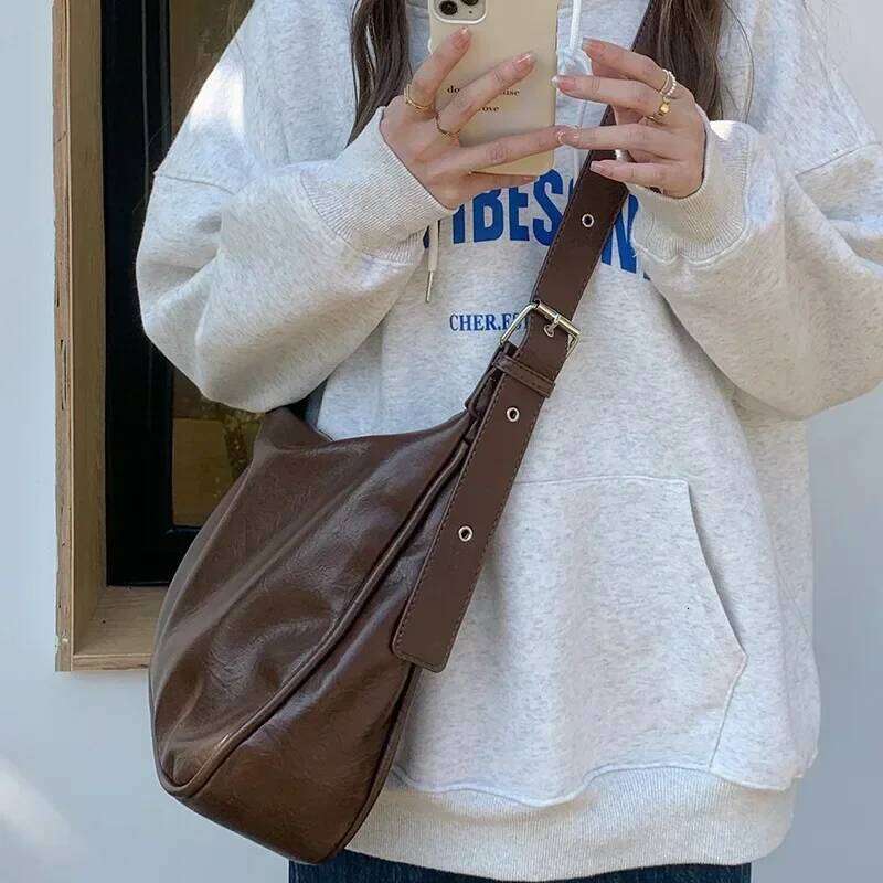 Innovative Mini Bolsos Purse Handbags Mixture Versatile Vintage Tote Bag Simple Atumn And Winter New Vertical Box Shaped bag Z260124