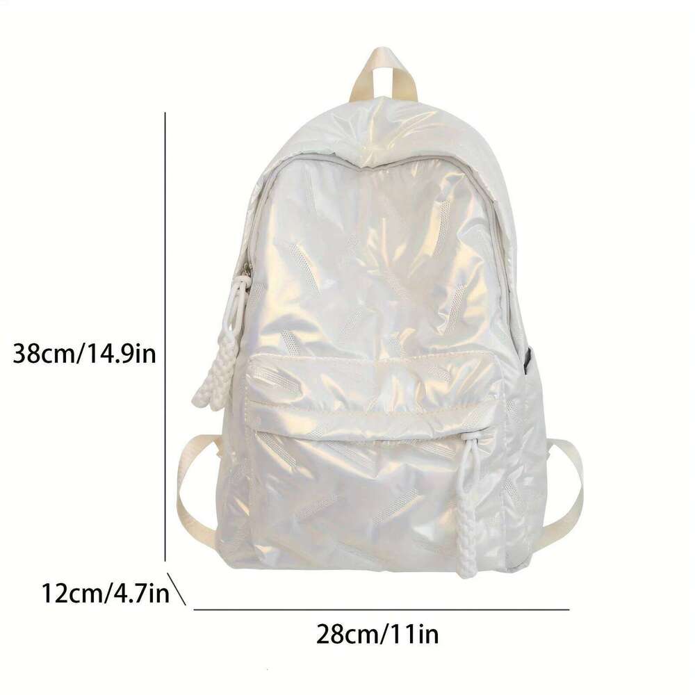 Large Capacity Women Backpacks Waterproof Nylon Fashion Travel Bag Teenagers' Schoolbag Z260124
