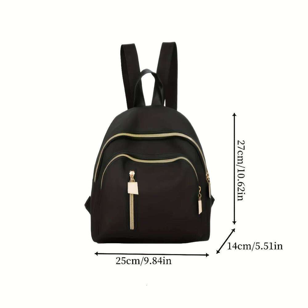 Fashion Women's Backpacks Large Capacity Nylon Bags Multiple Pockets Travel Backpack Daily Commuting Z260124