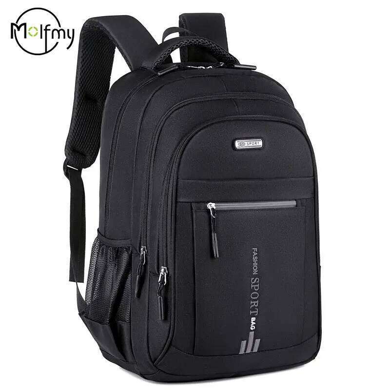 Men's Backpacks Oxford Waterproof Rucksack Business Computer Bag Casual Travel Backpack Senior HighSchool Student Schoolbag 2025 Z260124