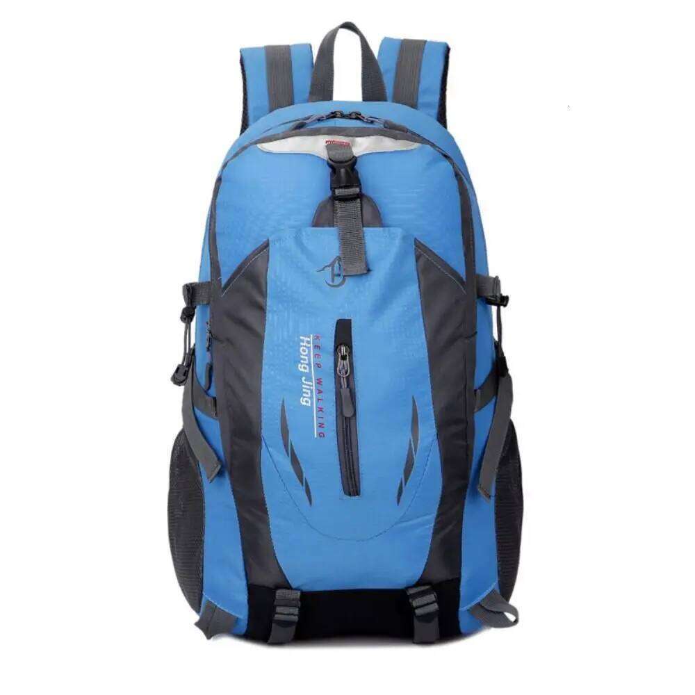 Large Waterproof Backpack 40L Bag Camping Hiking Walking Outdoor Travel Rucksack Durable Nylon Z260124