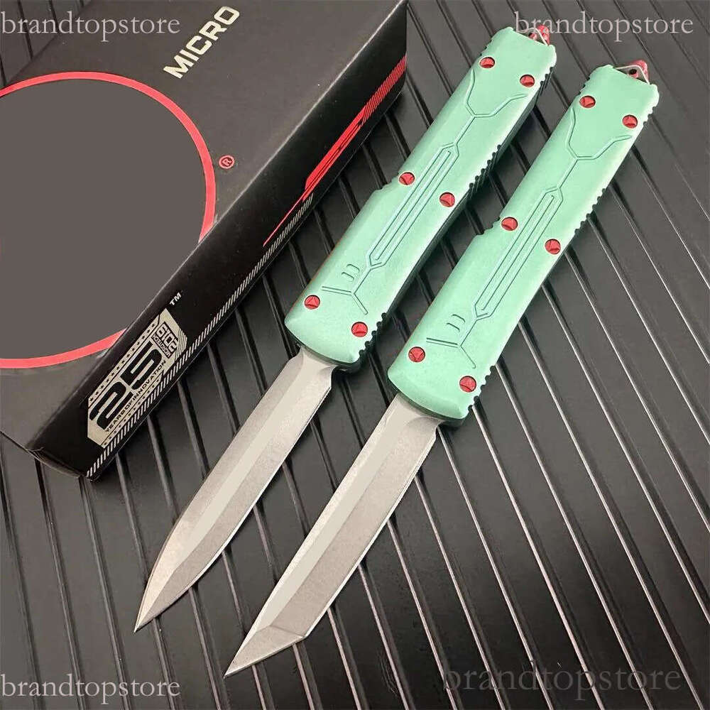 3Models UTX70 Bounty Hunter Knife Double action VG10 folding Blade knife Combat Tactical Pocket Knives Self-Defense Micro Cutting Tools