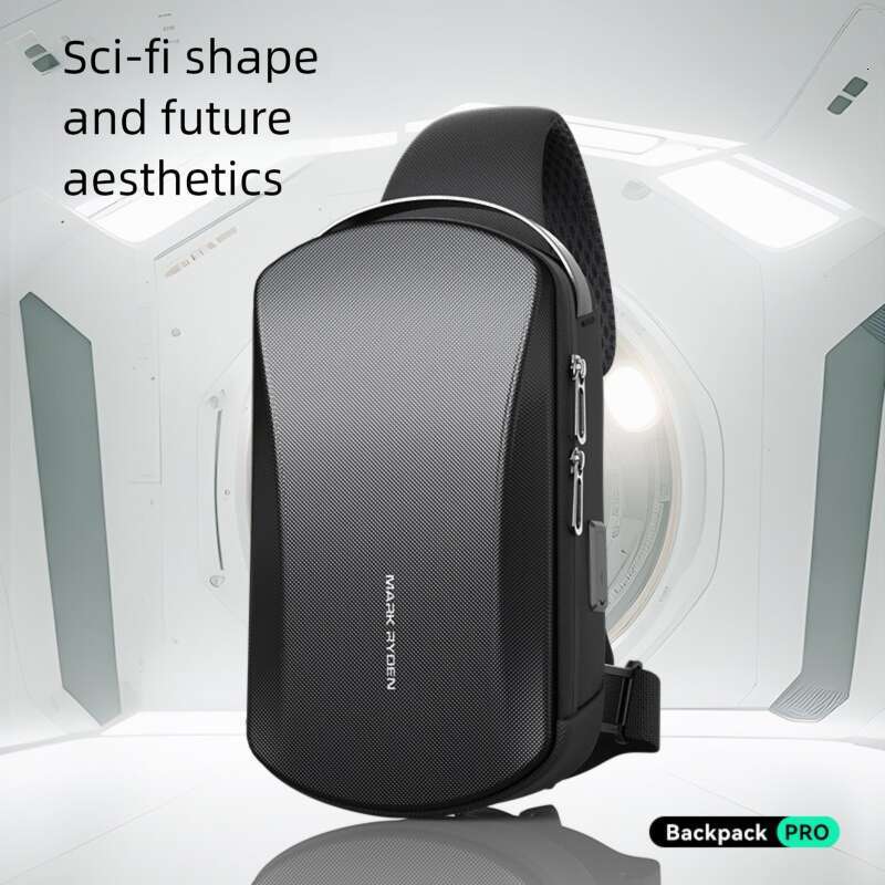 Famous Brand Luxury Shoulder Bags Totes Hobo MARK RYDEN New Hard Shell Chest Trendy Fashion Water Resistant Single Crossbody Inch Ipad Men S Bag SENYY