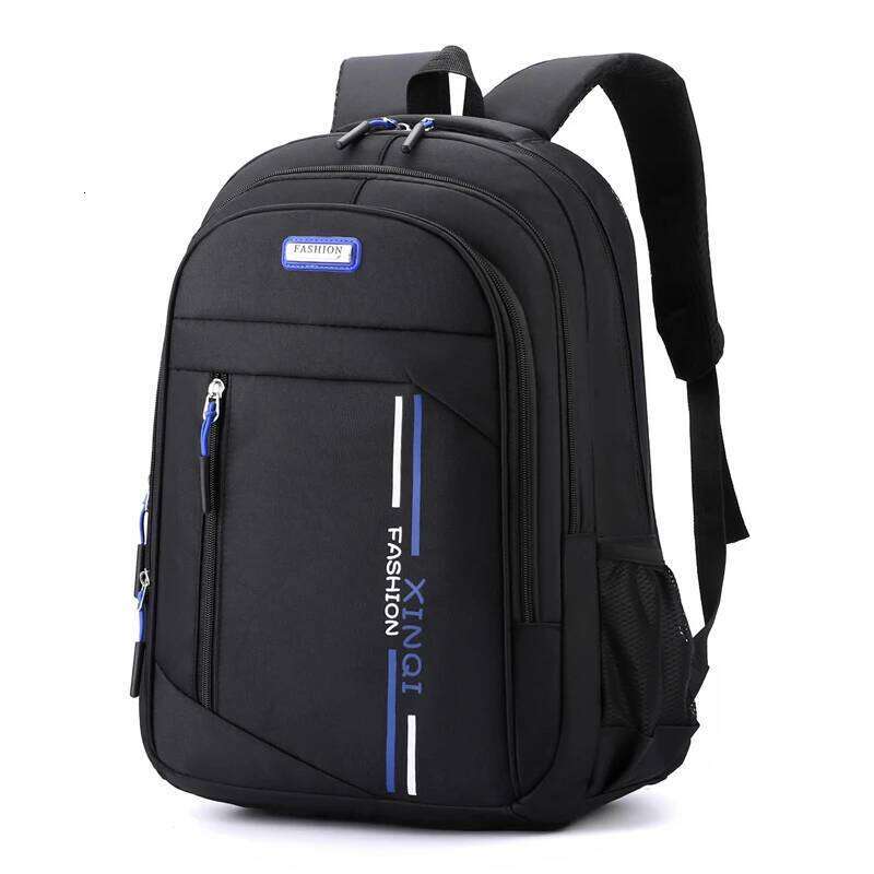 Men's large capacity travel backpack multiple zipper pockets, padded shoulder straps | business and holiday laptop bag Z260124