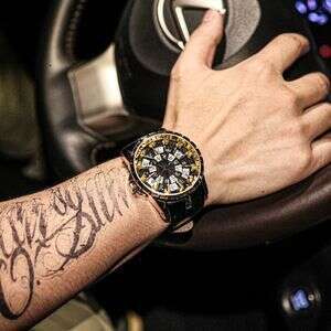 Twelve Knights Round Table Watch Valentine's Day Gift for Boyfriend Personalized 3D Knight Trendy Men