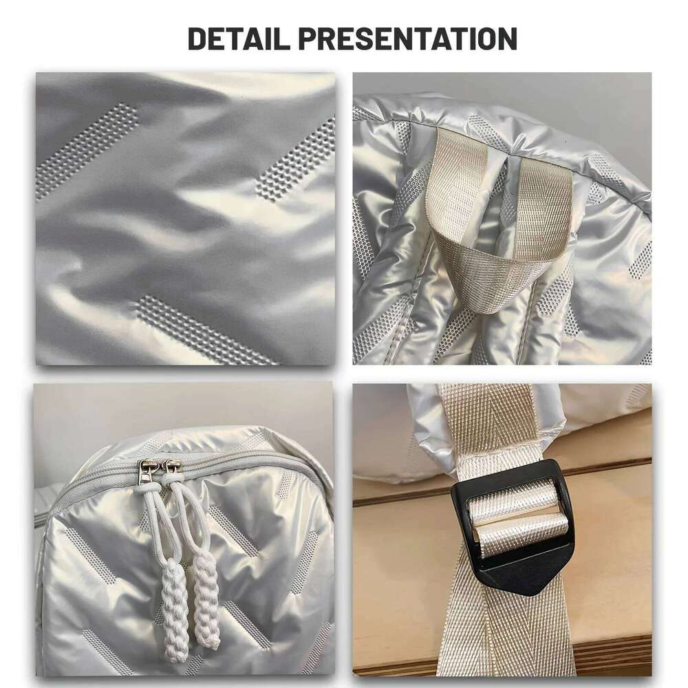 Large Capacity Women Backpacks Waterproof Nylon Fashion Travel Bag Teenagers' Schoolbag Z260124