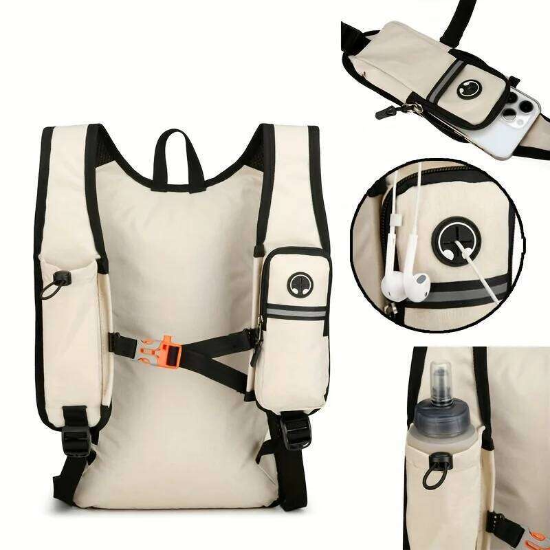 Outdoor sports foldable backpack, hiking bag, cycling, leisure and running lightweight backpack Z260124
