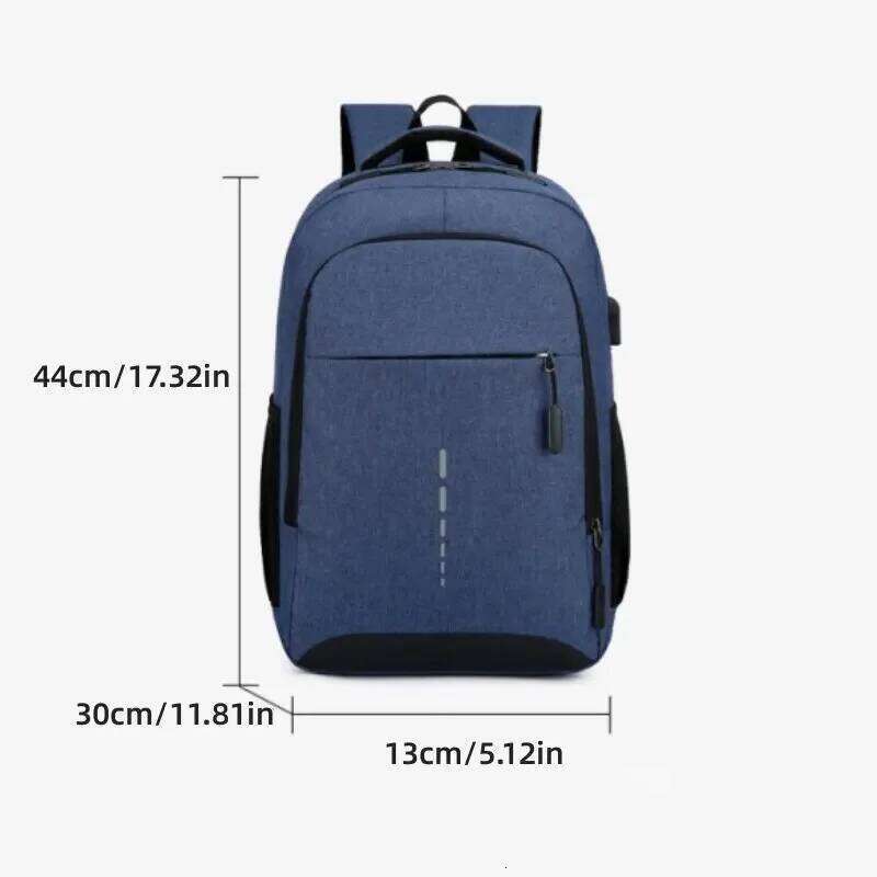 Men's Backpack Large Capacity Simple Fashion Female Student Computer Travel Shoulder Bag Z260124