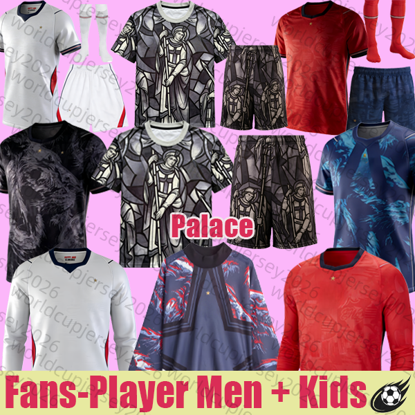 26 27 ENGLAND World Cup Kit BELLINGHAM KANE Soccer Jerseys SAKA Player Version PALMER RICE england Football Shirts MAINOO FODEN men women kids Goalkeeper training