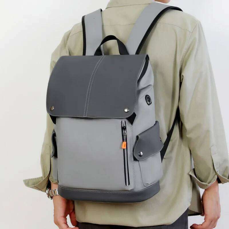 Large Capacity Simple Fashion Backpack - Versatile Spacious Casual Travel Bag for Daily Commute and Weekend Getaways Z260124