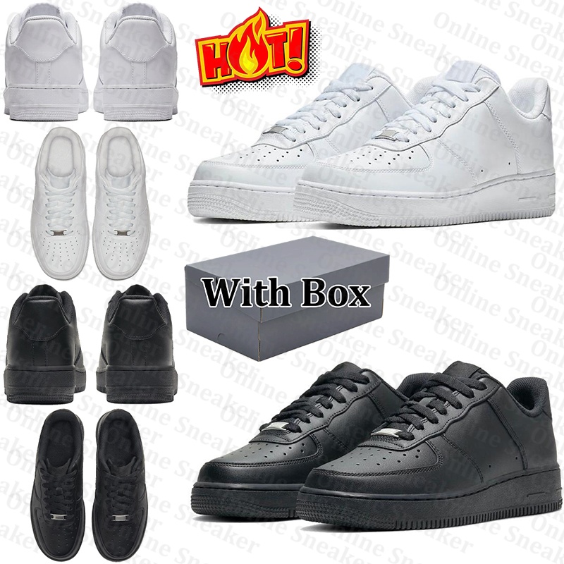 free shipping Designer airforc forces1 af1s one sneakers shoes low chaussure for mens womens white schoenen scarpe trainers Plate-forme runners casual luxury